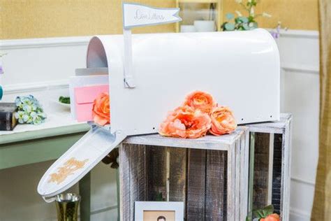 This is a beautiful unique wedding mailbox decorated with the new couples last name and establish date, first names, mr. How To - DIY Wedding Mailbox | Hallmark Channel | Diy ...