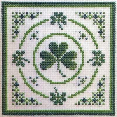 Patrick gnome cross stitch pattern pdf, st patricks day cross stitch pattern gnome with shamrock, funny gnome counted cross stitch crossstitchfoxy 5 out of 5 stars (27) Image by KENDA DAVIS: The Sequel on Shamrock Cottage ...