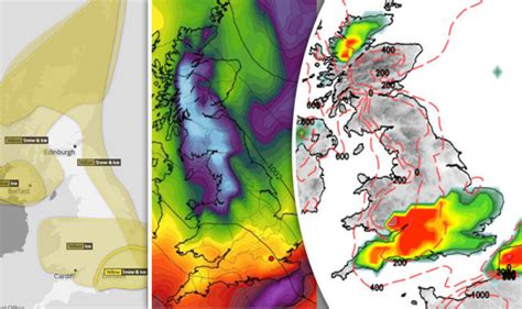 Check tomorrow's forecast extremes at a glance, shows maximum and minimum forecast temperatures and total precipitation. Snow forecast today LIVE: Latest Met Office weather ...