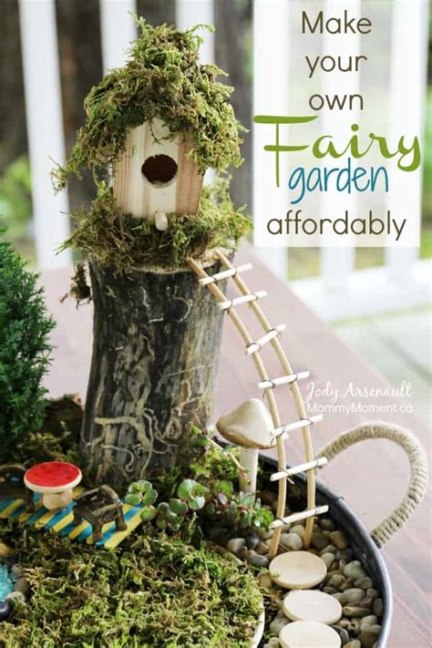 How to make a outdoor fairy garden. HOW TO MAKE A FAIRY GARDEN AFFORDABLY | Mommy Moment