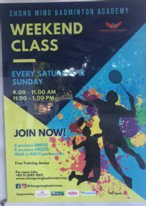 Badminton committee segi university no. Badminton Training at Chong Ming Badminton Academy in Kota ...