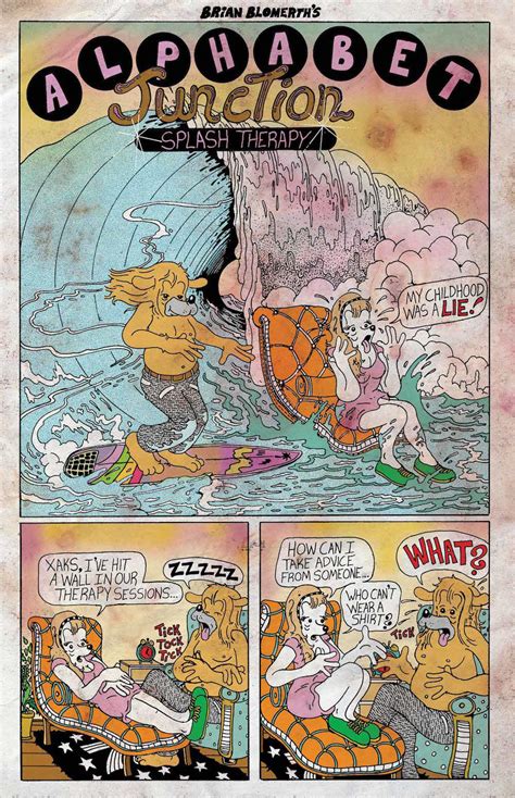 105 likes · 2 were here. 'Alphabet Junction: Splash Therapy," a Comic by Brian Blomerth - VICE