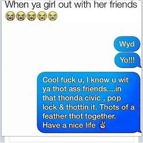 See all related lists ». Thots of a feather thot together | Have a nice life ...