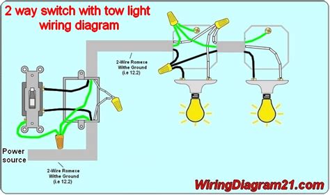 Inside the light switch junction box, the two black (hot) wires get attached to the screws on the light switch. 2 Way Light Switch Wiring Diagram | House Electrical Wiring Diagram