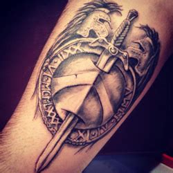 Legend of zelda sword and shield tattoo by superjaybo64 on. Shield Tattoo Meanings | iTattooDesigns.com