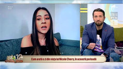 Poate și asta a făcut să nu fie totul atât de surprinzător. Cum arată o zi din viața lui Nicole Cherry, la izolare ...