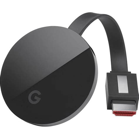 Stream your favorite entertainment to your hdtv. Google Chromecast Ultra - 4K Streaming Stick - Black ...