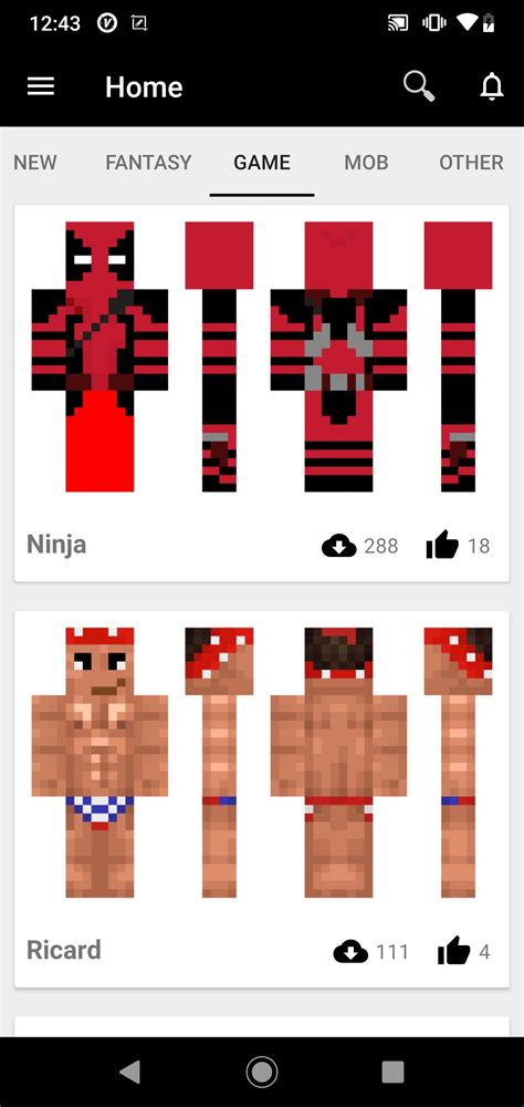 La oferta de estos cuatro portales es. Skins for Minecraft PE 14.6 - Descargar para Android APK ...