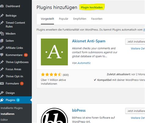 The video feature allows you to embed video files and play them back using a simple shortcode. WordPress Plugins 2020: Diese 26 Plugins erleichtern dir ...