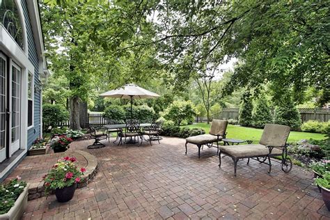 To set the right drainage system you will need to make sure the patio is a bit sloped away from its center. 65 Patio Design Ideas - Pictures and Decorating ...