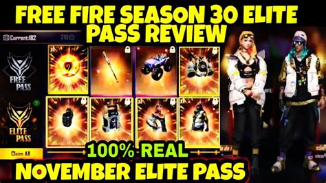 Free fire has many more changes at the start of every month, one of the thing is elite pass this is the product of the game that every player want, but this is n. Garena Free Fire Elite Pass Season 30 Leaks: Check Out The ...