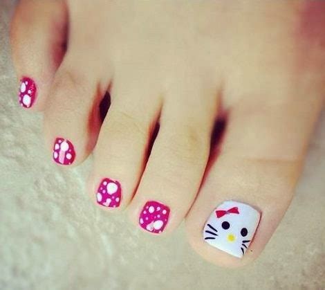 Figuras de uñas para los pies para niñas. Figura de unas para pies - Imagui