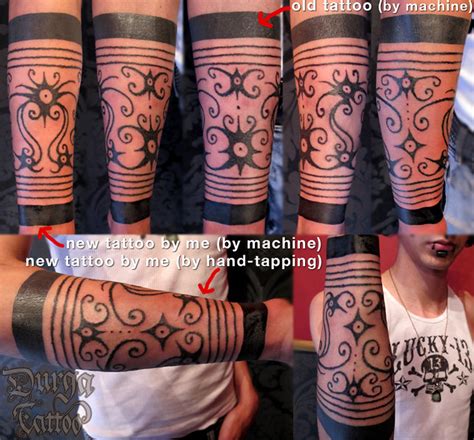 She stood beside her friend through thick nothing remarkable occurred in our march through this country. custom dayak lower arm | A custom Dayak Borneo Tattoo on ...