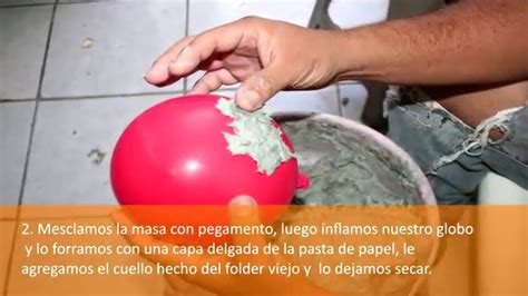 En un recipiente grande mezcla. Como hacer la cabeza de un títere de papel maché | Titeres ...