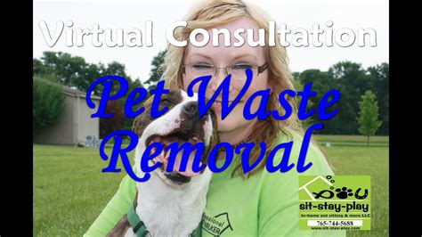 Somebody has to do it, but it doesn't have to be you! Virtual Consultation For Pet Waste Removal - YouTube