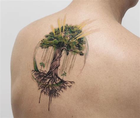 tree of life tattoo by Deborah Genchi 2 - KickAss Things
