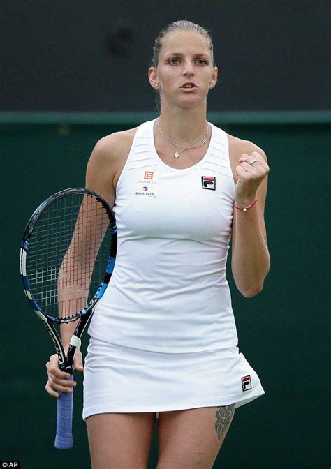 Karolina pliskova stormed her way back to secure a place in saturday's wimbledon finalcredit: Muscling in, it's the tattooed ladies of SW19 | Tennis ...