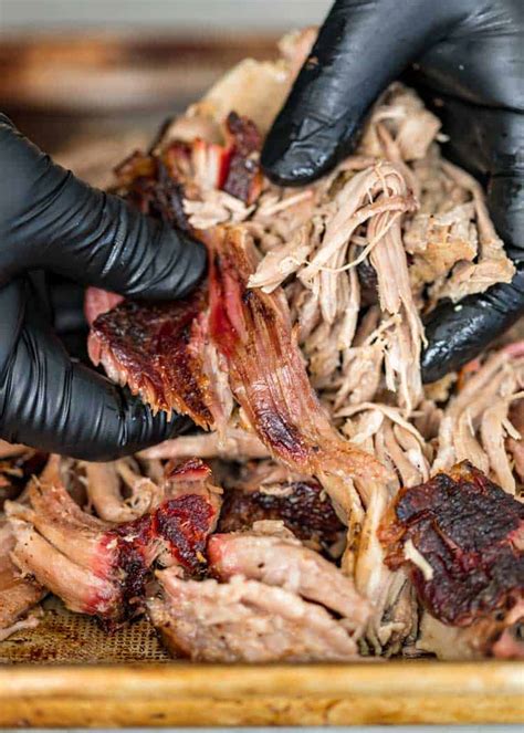 The meat will dissolve in your mouth. Smoked Pork Shoulder + Video - Kevin Is Cooking