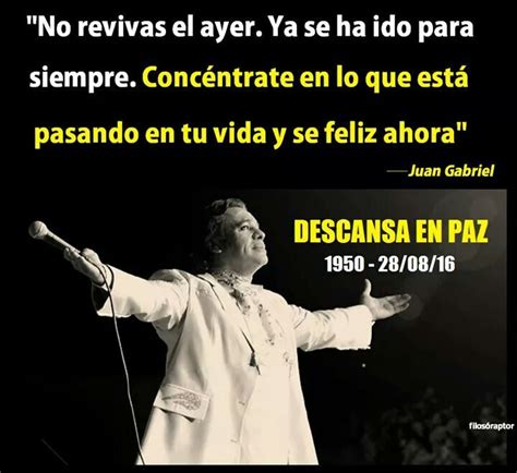 Oscura soledad estoy viviendo la misma soledad de tu. Juan Gabriel. | Descansa en paz, Juan gabriel amor eterno ...