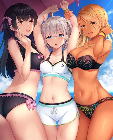 It draws attention to the person in this article, we'll cover the different types of blonde hair, how to tell the difference between you should take into account what type of skin tone you have and how much upkeep you want to deal with. Hentai Booru - Image 1698: 3girls ass bangle bangs bare ...