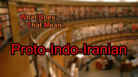 Indonesian names and naming customs reflect the multicultural and polyglot nature of the over 17,000 islands in the indonesian archipelago. What does Proto-Indo-Iranian mean? - YouTube