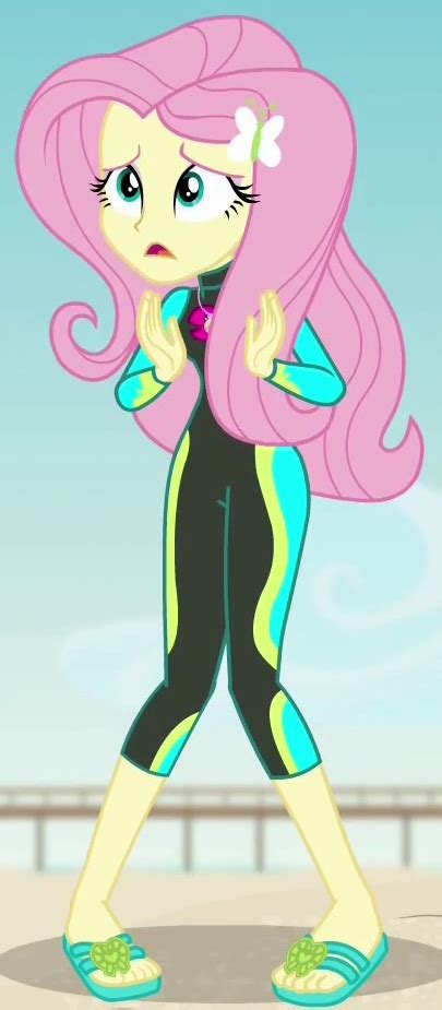 All speaking of fluttershy (eg) during the film. #1662530 - beach, clothes, cropped, equestria girls, feet ...