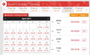 Another advantage of taking the train from kuala lumpur to penang is the bistro available on board. Tiket Flight KL ke Penang Tambang Termurah | Tiket Bas Online