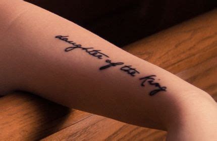 Daughter of the king in hebrew. raelynn tattoo ++ | Tattoos | Pinterest | Tattoo, King ...