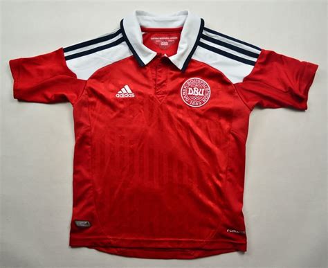 Eriksen was seen receiving chest. 2012-13 DENMARK *ERIKSEN* SHIRT XS. BOYS 128 CM Football ...