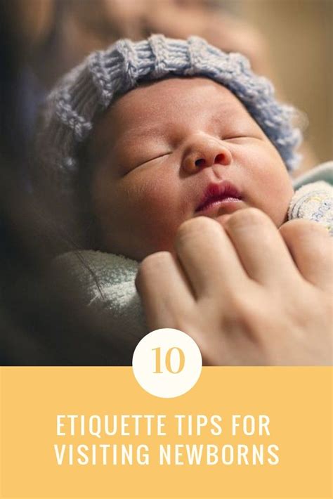 10 Etiquette Tips for Visiting Newborns (With images ...