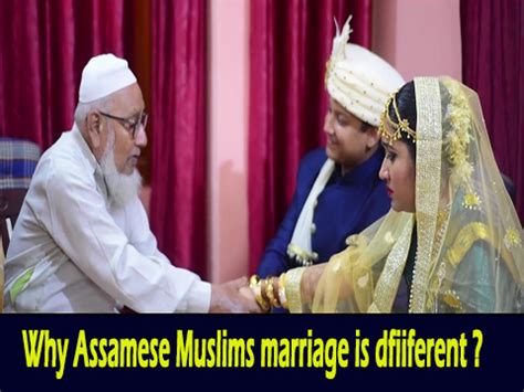 The rich use of paisleys and traditional symbols are quite common. The beauty of Assamese Muslims Marriage - Assamese ...