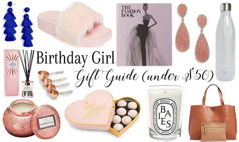 So, let's talk birthday gifts! Birthday Gift Guide Under $50 For Her | Gift guide ...