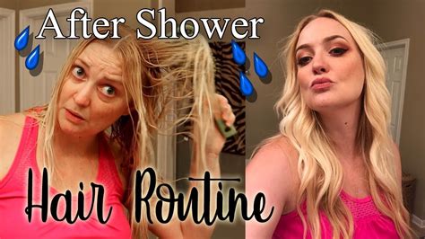 Explore a wide range of the best hair serum on aliexpress to find one that suits you! After Shower Hair Routine - YouTube