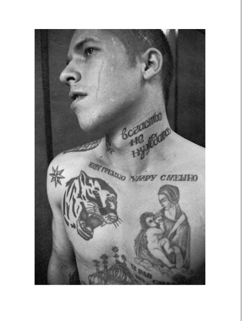 Through tattoos marked over their bodies, criminals show their allegiance to their respective gangs. Speedboys: Russian Criminal Tattoos