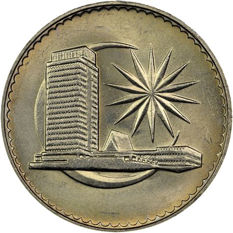 Malaysia 1973 50 sen coin value подробнее. Malaysia Ringgit KM 9.1 Prices & Values | NGC