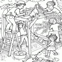 Garbage truck transportation coloring pages for kids, printable free. Family Outdoor Activity