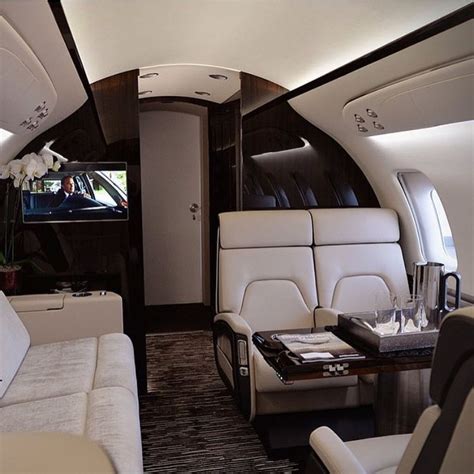 Owners of the airbus acj319 can give the interior a custom fit out to meet their needs, with leather seats and couches, polished dining tables and even double beds. @onlyforluxury on Instagram: "Beautiful Private Jet ...