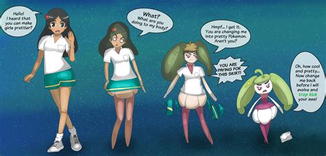 Pokemon tf transformation pokemontransformation tg transformationtf pokemonfanart pokemon_tf tftg anthro. Lass into Steenee - Pokemon TF by Mizuho -- Fur Affinity ...