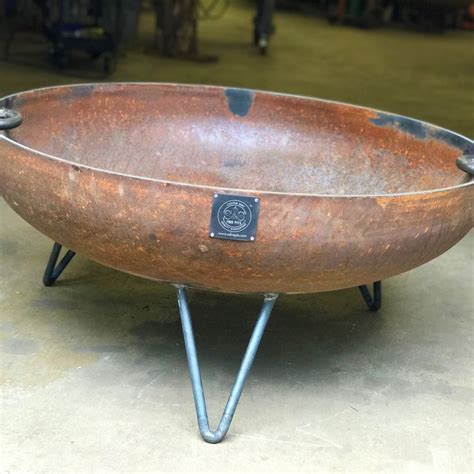 Mid century outdoor fire pit. 36" Elliptical Mid Century Modern Fire Pit | 36 inch Mid ...
