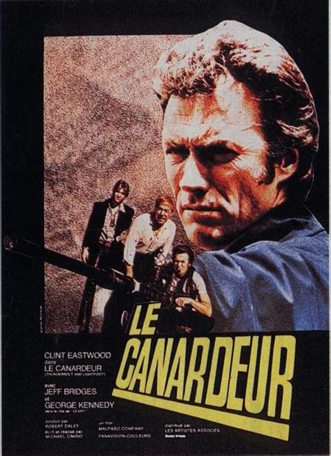 Le canardeur finit par persuader ses poursuivants qu'il est de bonne foi et les emmène vers la petite école où il a caché le magot : Jaquette/Covers Le Canardeur (Thunderbolt and Lightfoot)