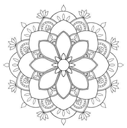 그 외 유아 색칠공부 도안. 컬러링북 도안_61 : 네이버 블로그 | 자료실 | Mandala coloring pages ...