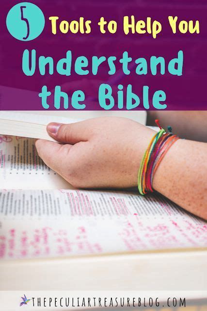 How to read and understand the bible for beginners. 5 Tools To Help You Understand the Bible | Understanding ...