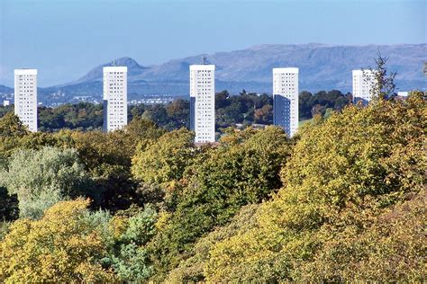 Scotland has over 790 islands, around a 100 of which are inhabited, and visiting them is a real treat. Glasgow's High Rise flats at Kennishead | Campsie hills in ...