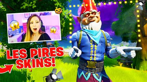 We did not find results for: DÉFI: QUI AURA LE PIRE SKIN FORTNITE?! - YouTube