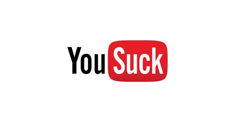 Check spelling or type a new query. You Suck - Logo - Sticker | TeePublic