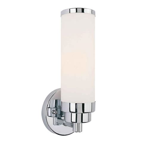 Whether you're redoing your bathroom or transforming one meant for guest, our bathroom light fixtures elevate an everyday space into a special one. Filament Design Mattia 1-Light Chrome Sconce with Satin ...
