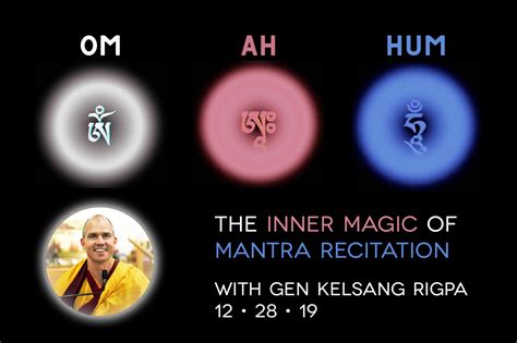 9:30am-1pm The Inner Magic of Mantra Recitation with Gen Kelsang Rigpa ...