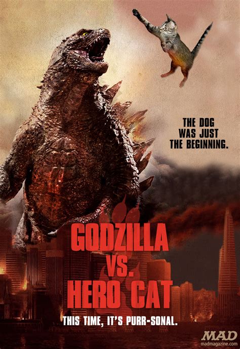 This is a brand new single sided reproduction print of a godzilla 2000 poster. Godzilla vs. Hero Cat: The Sequel America is Clamoring For ...