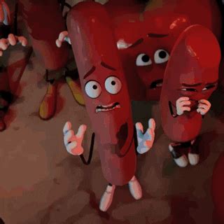 Animated comedy from the writers of superbad, pineapple express and this is the end, following a gang of supermarket foods who discover the horrible truth about their existence. Nick Kroll GIF by Sausage Party - Find & Share on GIPHY