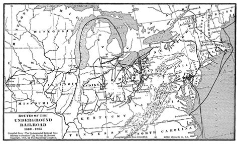 Underground railroad map and routes: A Mom's Quest to Teach: U is for Underground Railroad (Blogging Through the Alphabet)